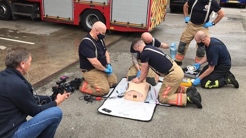GMFRS crews practise CPR