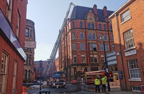 New appliance being used to reach top of high building