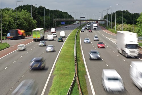 Busy Motorway