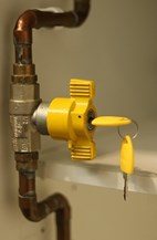 Locking Cooker Valve with key
